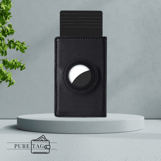 PureTag - Prémium bőr pénztárca maximális védelemmel - PureTag